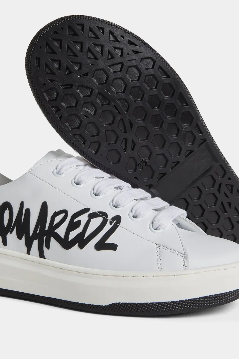 SNEAKERS BIANCA CON LOGO DSQUARED2 - immagine 6