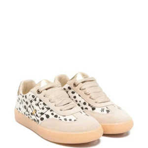 SNEAKERS MACULATA IN CAMOSCIO BEIGE ELISABETTA FRANCHI