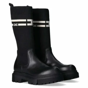 STIVALE ALTO A CALZINO NERO ELISABETTA FRANCHI