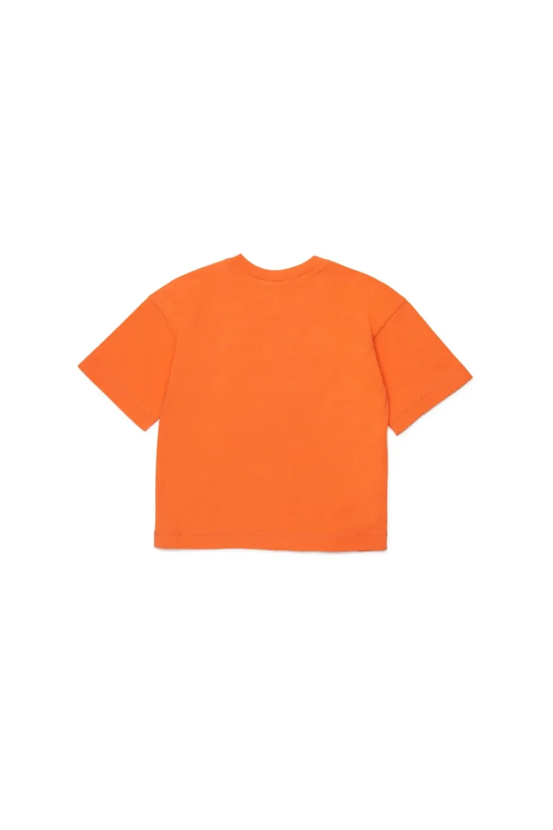 T-SHIRT ARANCIONE CON STAMPA MARNI - immagine 3