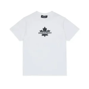 T-SHIRT BIANCA CON LOGO DSQUARED2