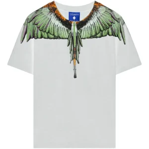 T-SHIRT BIANCA CON STAMPA ALI MARCELO BURLON