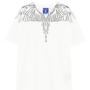 T-SHIRT BIANCA CON STAMPA ALI MARCELO BURLON