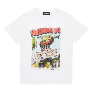 T-SHIRT BIANCA DSQUARED2