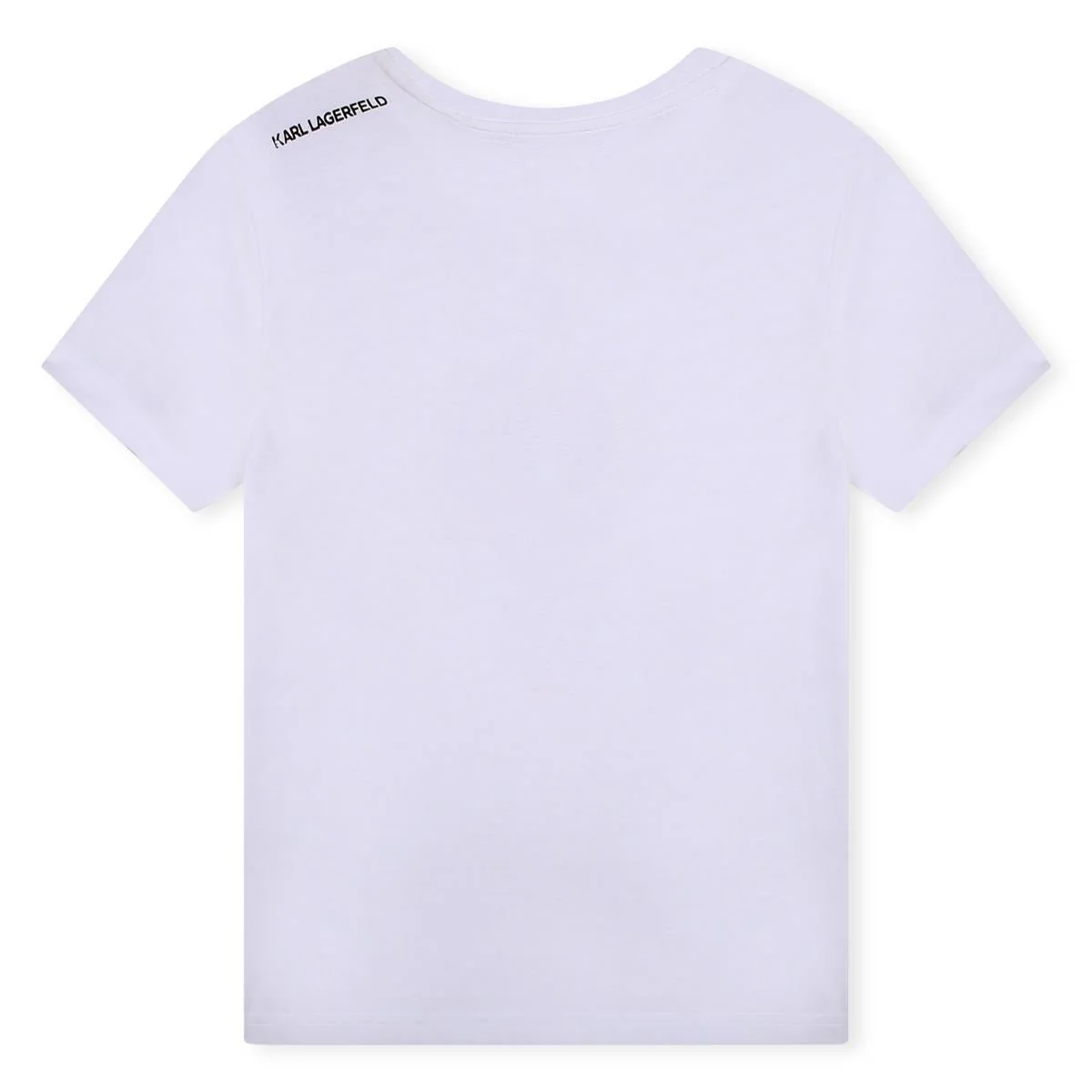T-SHIRT BIANCA KARL LAGERFELD - immagine 3