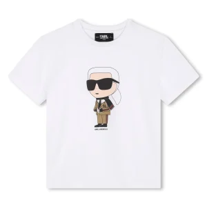 T-SHIRT BIANCA KARL LAGERFELD