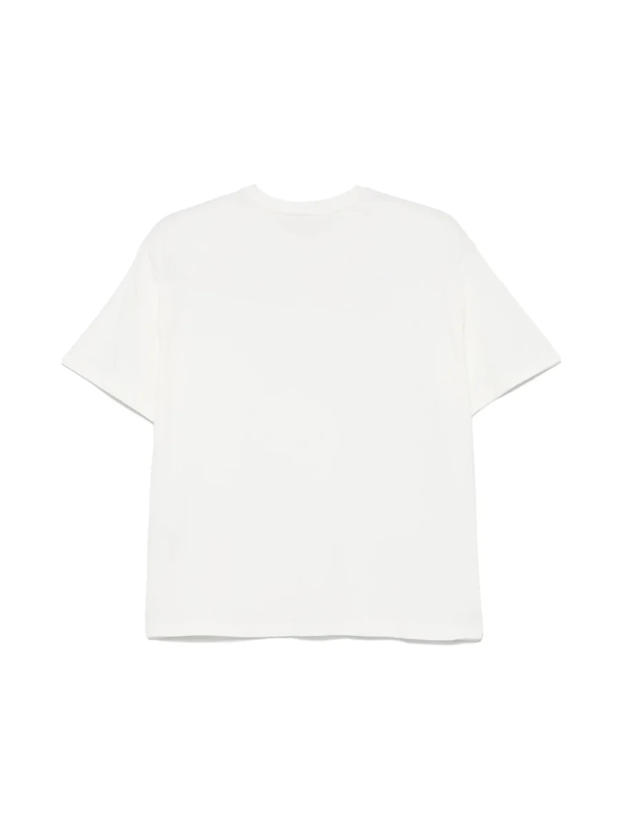 T-SHIRT BIANCA PER NEONATA CON LOGO RICAMATO ELISABETTA FRANCHI - immagine 3