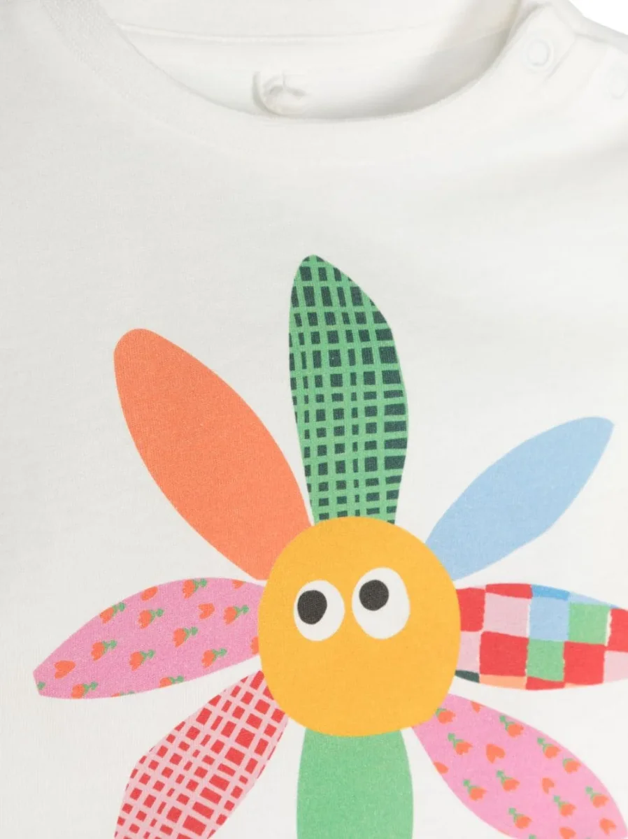 T-SHIRT CON FIORE STELLA MCCARTNEY - immagine 4