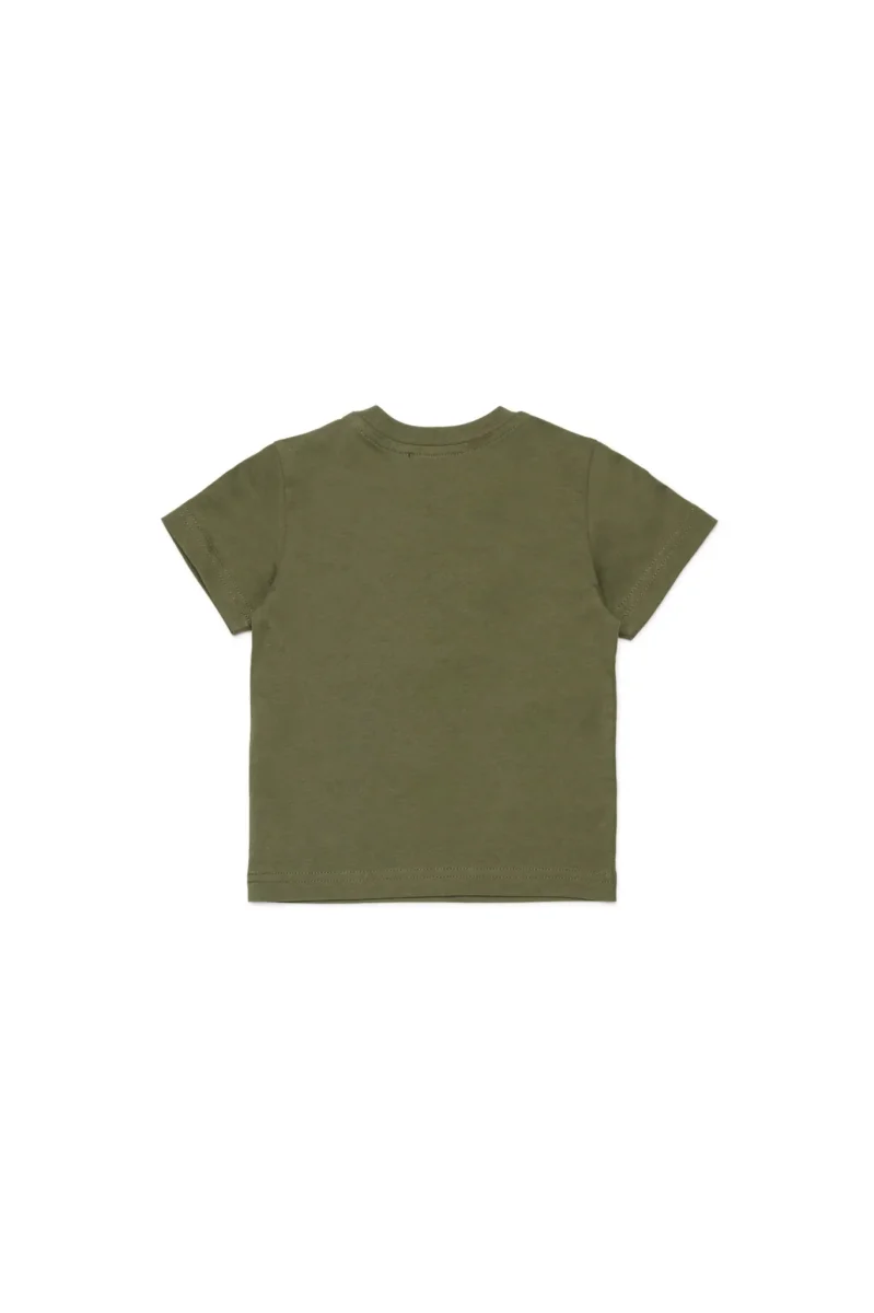 T-SHIRT CON LOGO OVAL D DINAMICO DIESEL - immagine 3