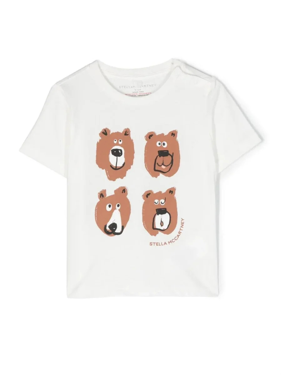 T-SHIRT CON ORSI STELLA MCCARTNEY - immagine 2