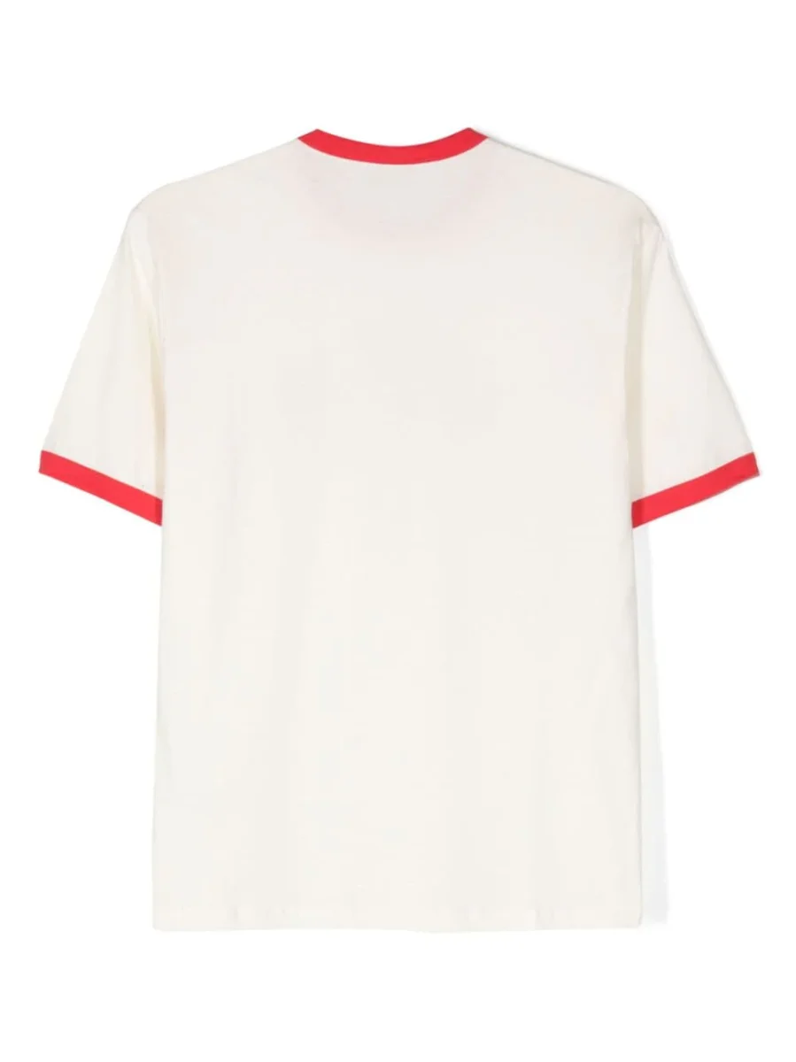 T-SHIRT CON STAMPA MSGM - immagine 3