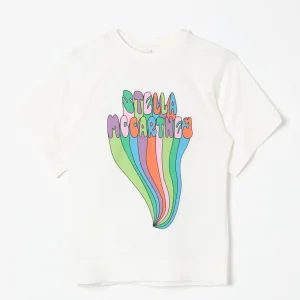 T-SHIRT CON STAMPA MULTICOLOR STELLA MCCARTNEY