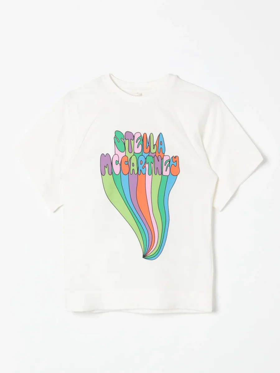 T-SHIRT CON STAMPA MULTICOLOR STELLA MCCARTNEY - immagine 2