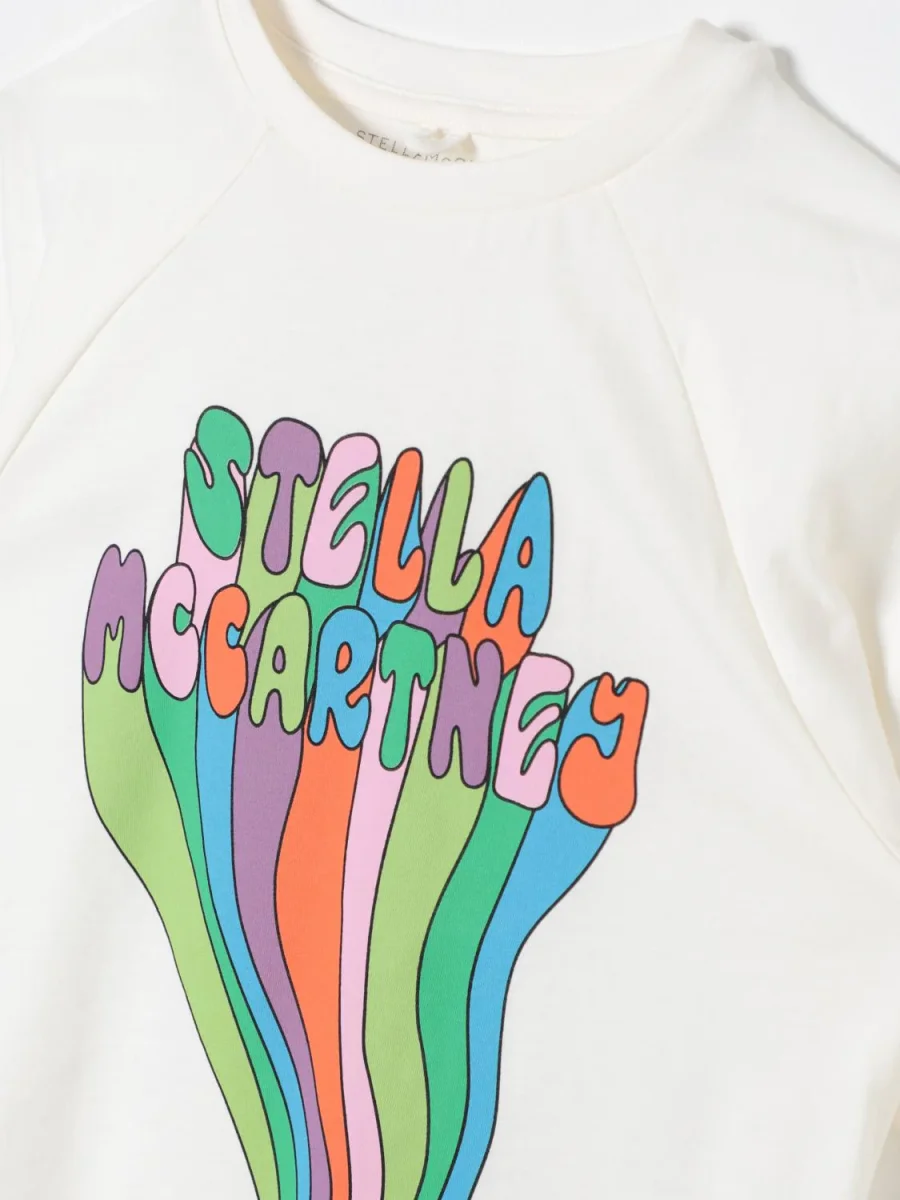 T-SHIRT CON STAMPA MULTICOLOR STELLA MCCARTNEY - immagine 4