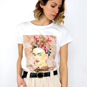 T-shirt stampa Frida