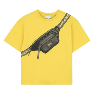 T-SHIRT GIALLA CON LOGO MARC JACOBS