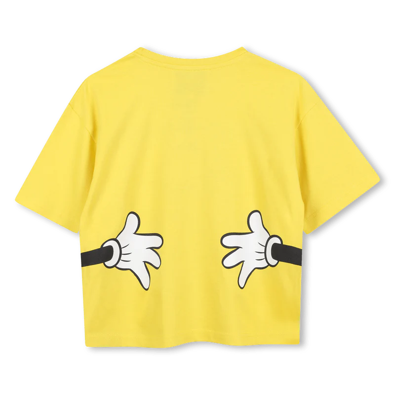 T-SHIRT GIALLA CON STAMPA TOPOLINO MARC JACOBS - immagine 3