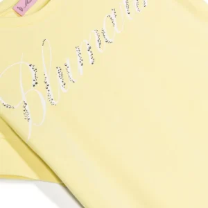 T-SHIRT GIALLA MISS BLUMARINE