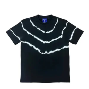 T-SHIRT GIROCOLLO NERA MARCELO BURLON