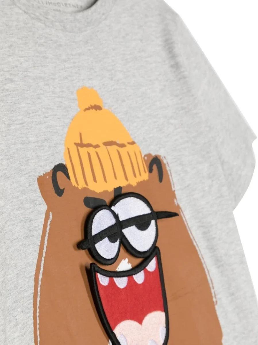 T-SHIRT GRIGIA STELLA MCCARTNEY - immagine 3