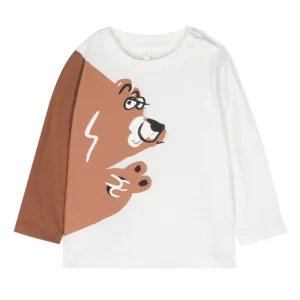 T-SHIRT MANICA LUNGA CON ORSO STELLA MCCARTNEY