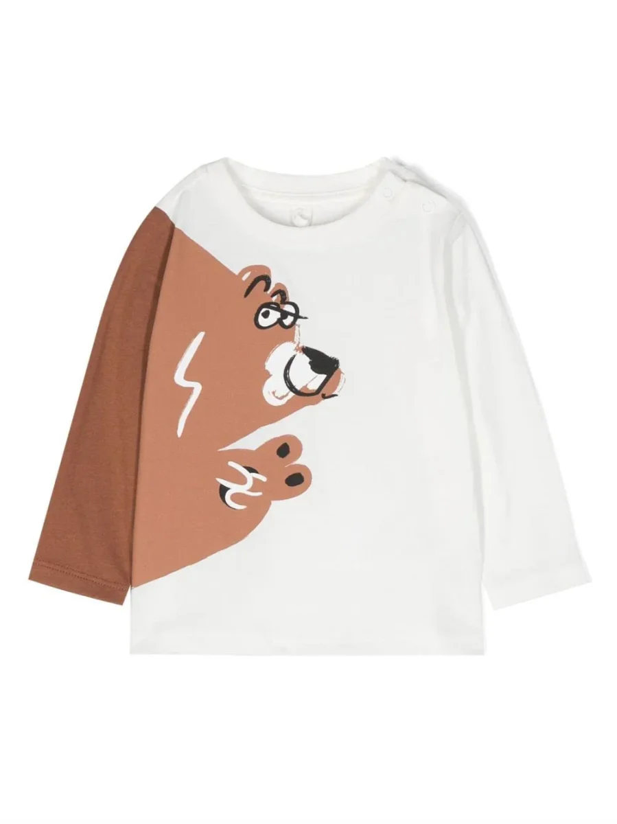 T-SHIRT MANICA LUNGA CON ORSO STELLA MCCARTNEY - immagine 2