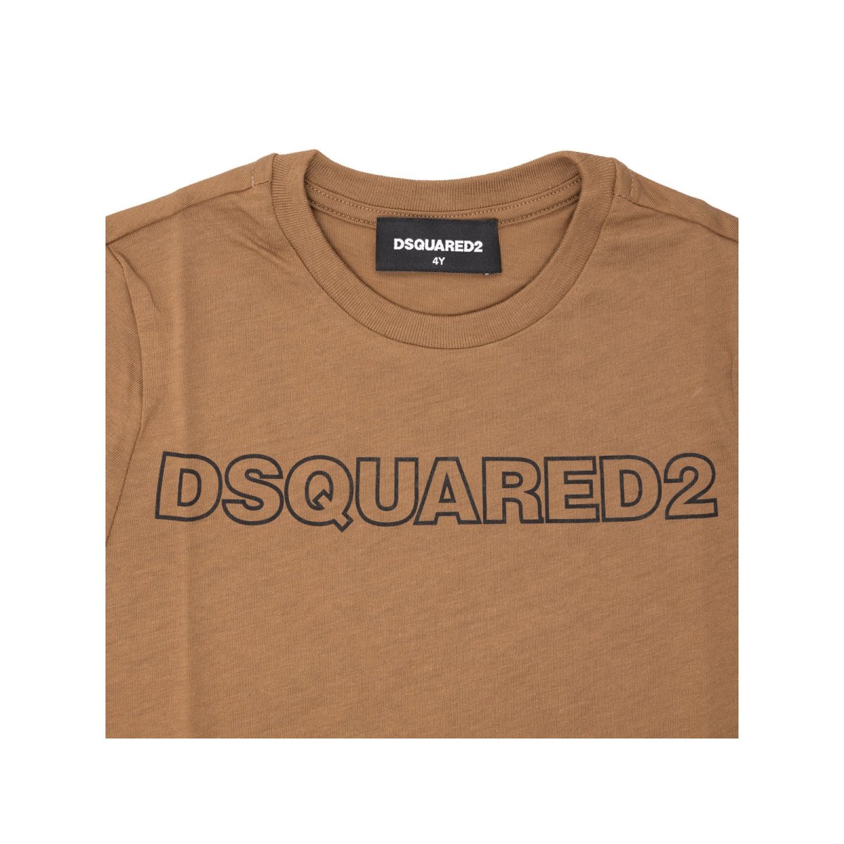 T-SHIRT MARRONE DSQUARED2 - immagine 4