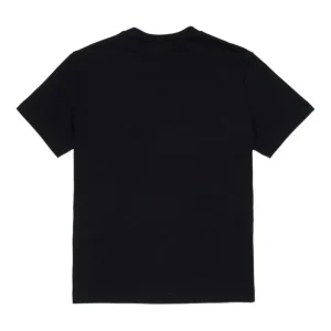 T-SHIRT NERA CON STAMPA BIANCA DSQUARED2