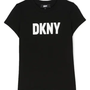 T-SHIRT NERA DKNY