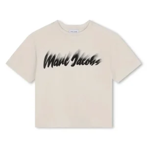 T-SHIRT PANNA CON STAMPA MARC JACOBS