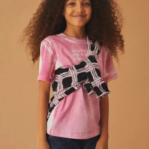 T-SHIRT ROSA MAISON MARGIELA