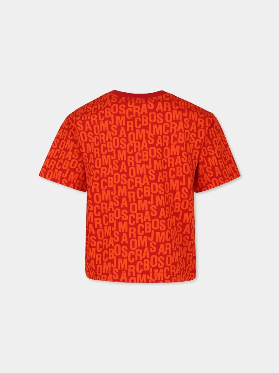 T-SHIRT ROSSA MARC JACOBS - immagine 4