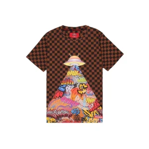 T-SHIRT SPRAYGROND CON STAMPA UFO