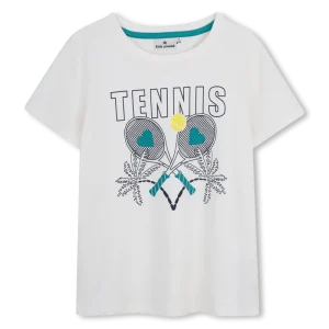 T-SHIRT TENNIS AVORIO KIDS AROUND
