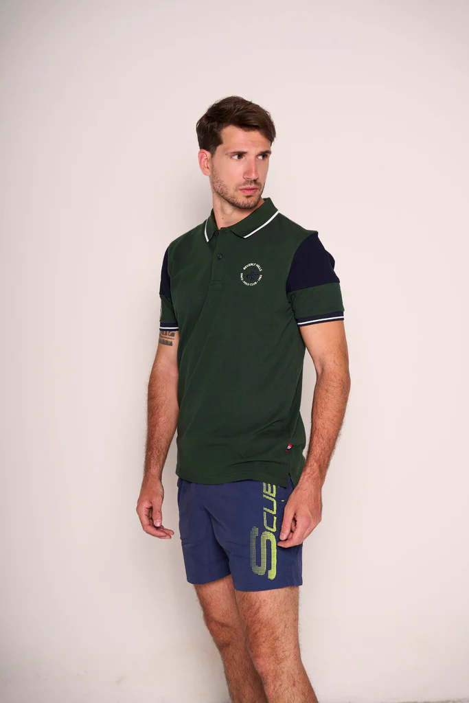 Polo Beverly Hills con inserti a contrasto - immagine 4