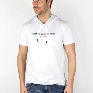 T-shirt con cappuccio