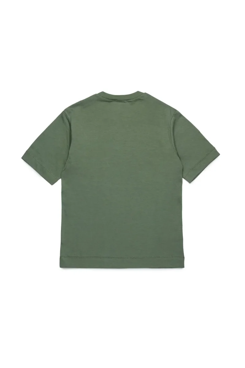 T-SHIRT VERDE CON STAMPA MARNI - immagine 3