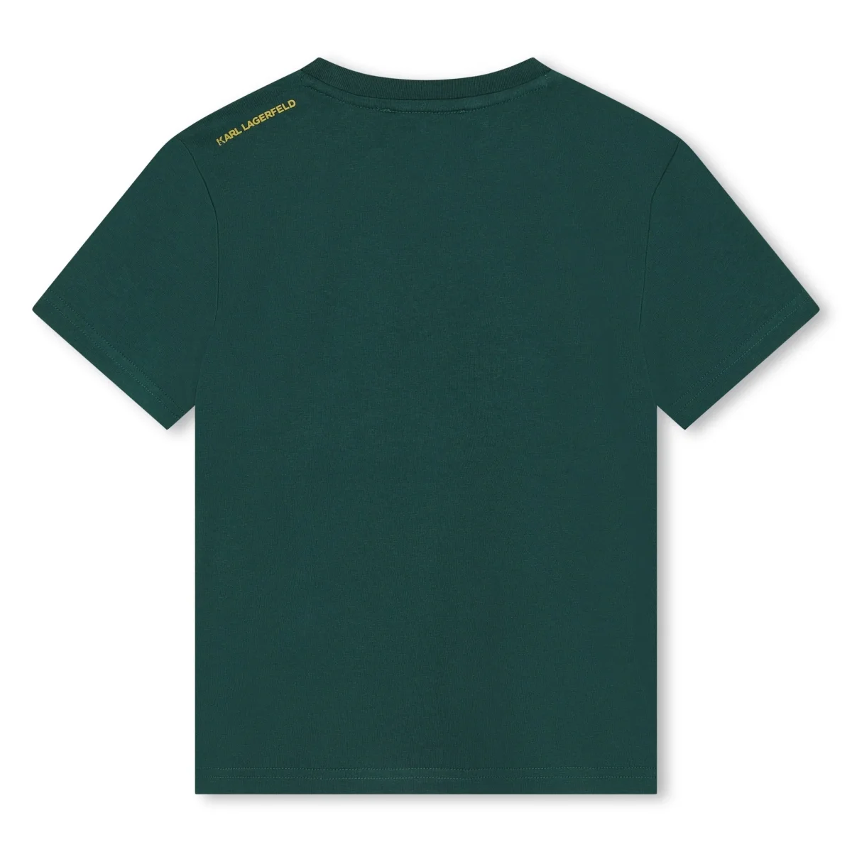 T-SHIRT VERDE KARL LAGERFELD - immagine 3