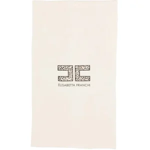 TELO MARE CON LOGO MACULATO ELISABETTA FRANCHI