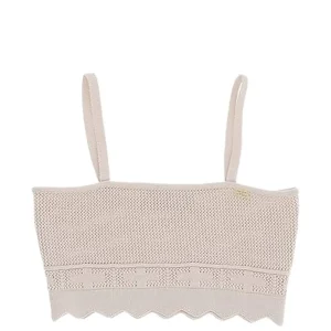 TOP IN MAGLIA ROSA ELISABETTA FRANCHI