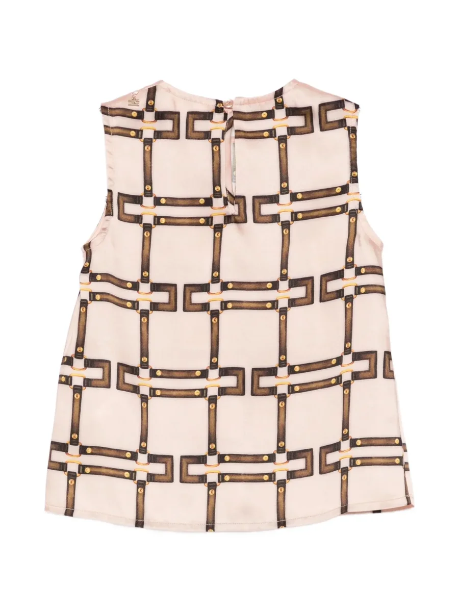 TOP SMANICATO CON CHARMS ELISABETTA FRANCHI - immagine 3