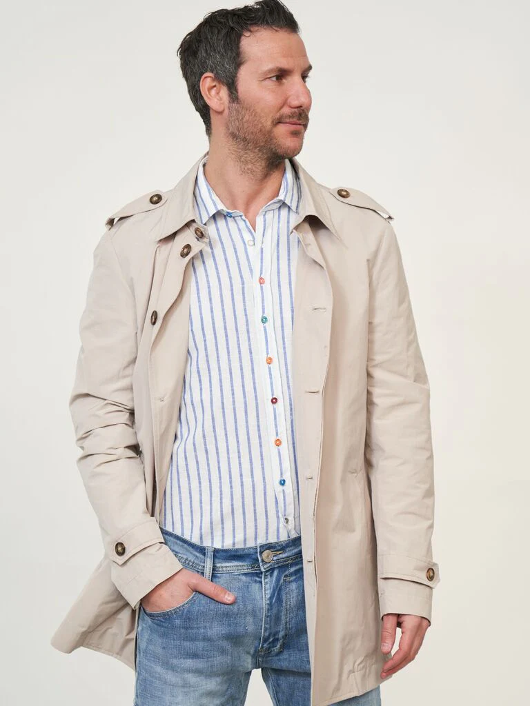 Trench monopetto - immagine 3