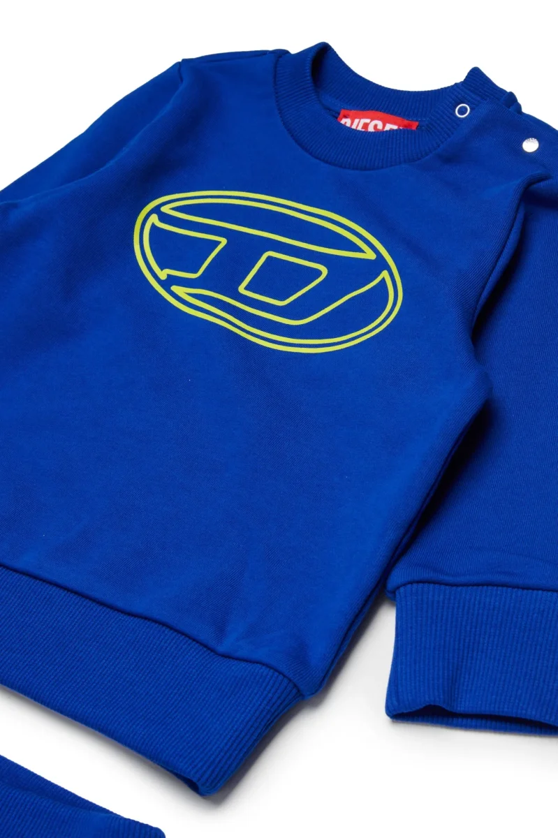 TUTA BLU CON LOGO GIALLO DIESEL - immagine 4