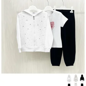 Tuta da bambina 3 pezzi