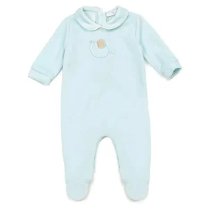 TUTINA CIELO CON RICAMO COCCODE'