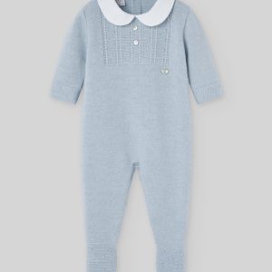 TUTINA PER NEONATO AZZURRA IN LANA PAZ RODRIGUEZ