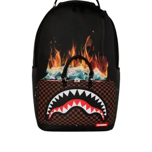 ZAINO BAG OF MONEY ON FIRE BACKPACK SPRAYGROUND