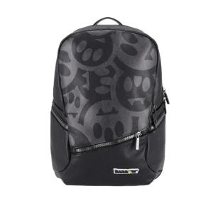 ZAINO NERO LOGATO SMILE BARROW