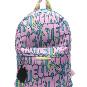 ZAINO ROSA CON STAMPA STELLA MCCARTNEY