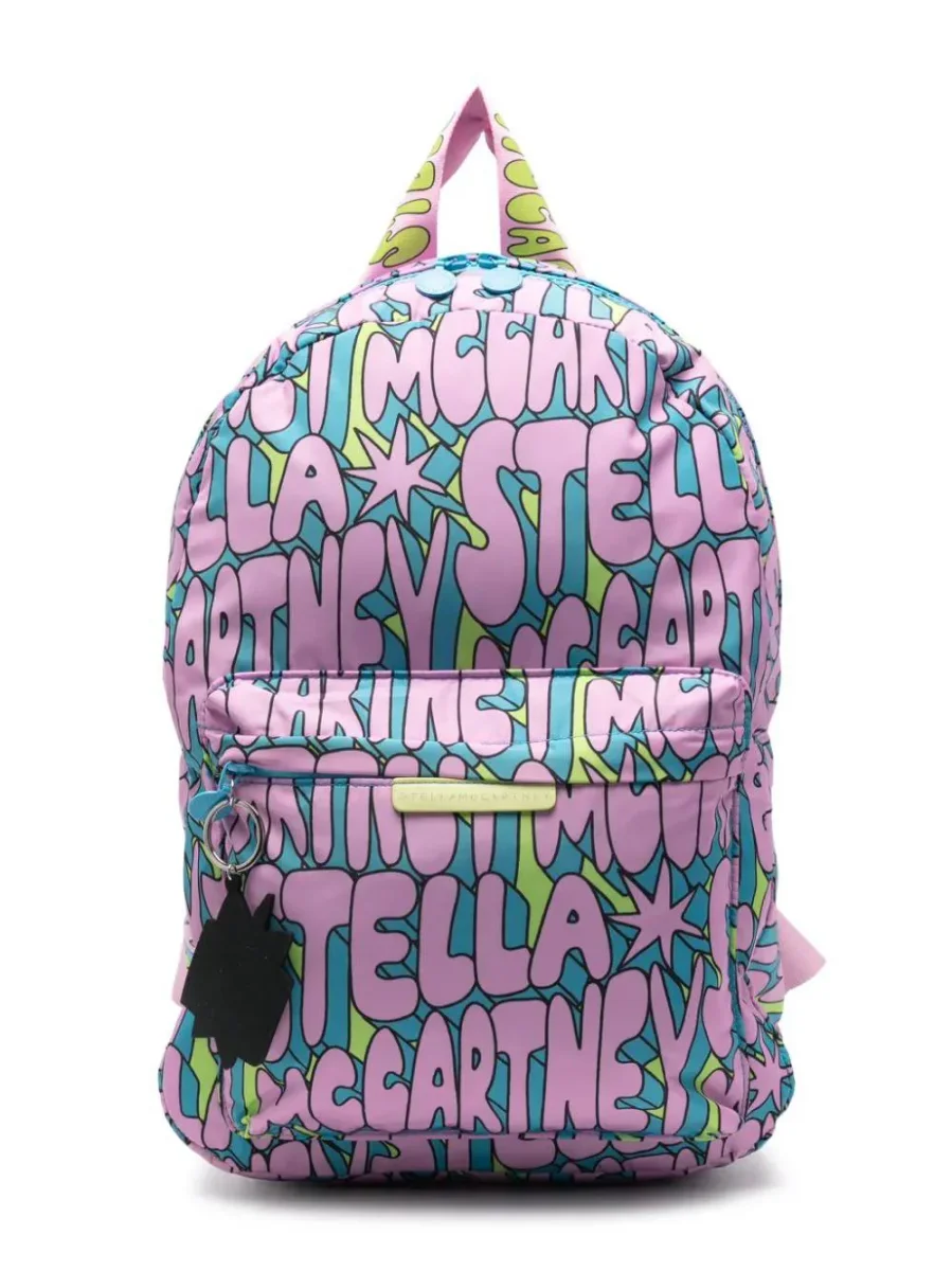 ZAINO ROSA CON STAMPA STELLA MCCARTNEY